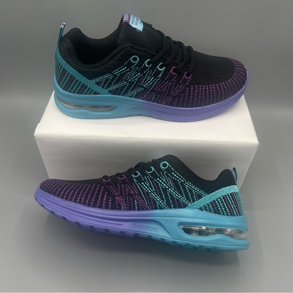 Women's Air Cushioned Sports Shoes Running Casual Gym Tennis Sneakers Walking# - Picture 10 of 11